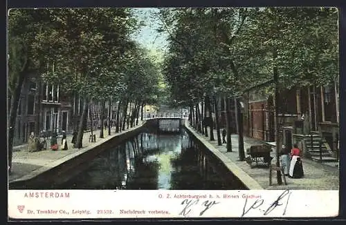 AK Amsterdam, Achterburgwal b. h. Binnen Gasthuis