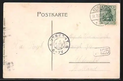 AK Den Haag, Panorama 1905