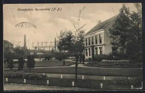 AK Roozendaal /N. B., Oranjeplein