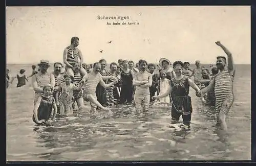 AK Scheveningen, Au bain de famille