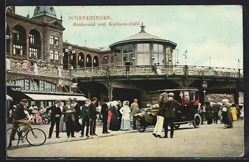 AK Scheveningen, Boulevard met Kurhaus-Café