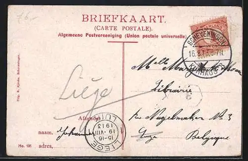 AK Scheveningen, Boulevard met Kurhaus-Café