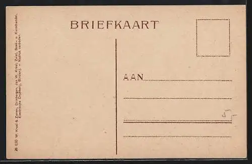AK Zeist, `t Rond met Post- en Telegraafkantoor
