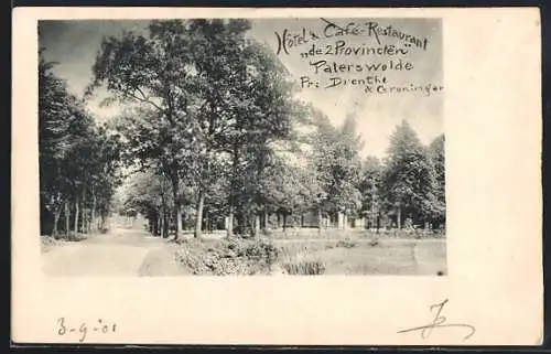 AK Paterswolde, Hotel & Café-Restaurant de 2 Provincen, Pr. Drenthe & Groningen