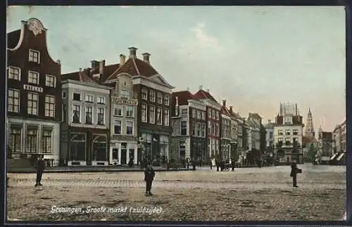 AK Groningen, Groote Markt (zuidzijde)