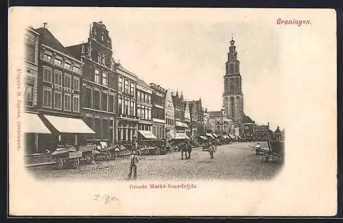 AK Groningen, Groote Markt-Noordzijde