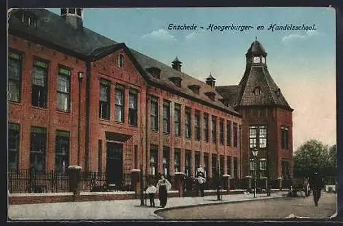 AK Enschede, Hoogerburger- en Handelsschool