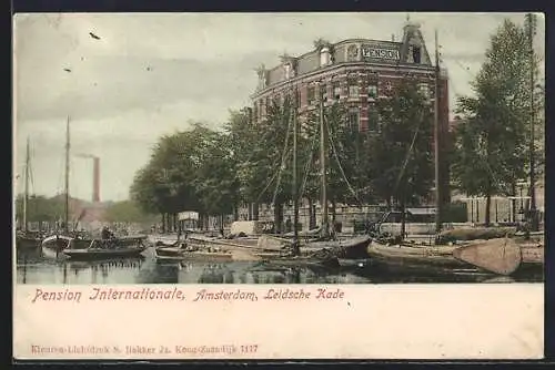 AK Amsterdam, Pension Internationale, Leidsche Kade