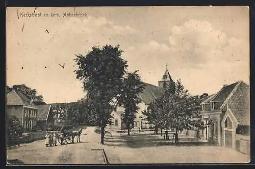 AK Abbenbroek, Kerkstraat en kerk