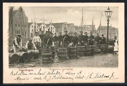 AK Vlaardingen, Verwerken van haring