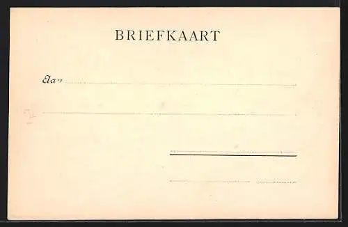 AK Velp, Postkantoor, Strassenpartie mit Fahrradfahrern
