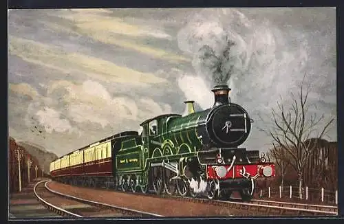 AK G.W.R. Shooting Star, englische Eisenbahn