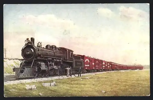 AK Canadian Pacific Railway, Colonist`s Express, englische Eisenbahn