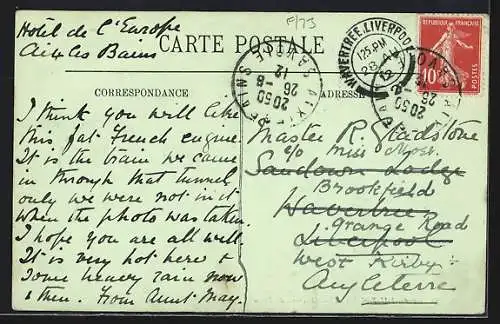 AK Lac du Bourget, Rochers de Brison