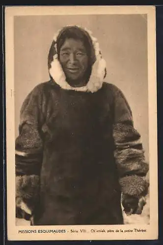AK Missions Esquimaudes, Ok`atsiak, pere de la petite Therese, Eskimo