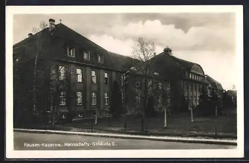 AK Freiberg / Sachsen, Hausen-Kaserne, Mannschafts-Gebäude II