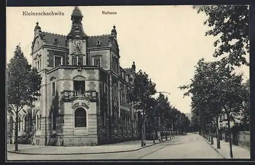 AK Dresden-Kleinzschachwitz, Rathaus