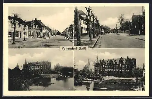 AK Paffendorf / Erft, Strassenpartien mit Gebäudeansichten, Ortspartien