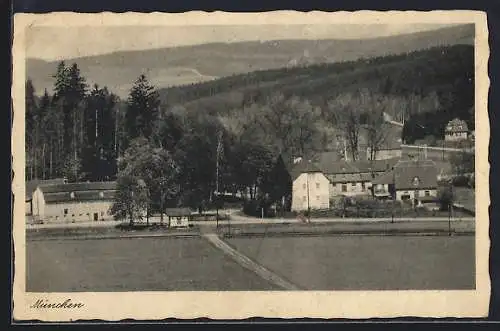 AK München / Bad Berka, Gasthaus mit Umgebung