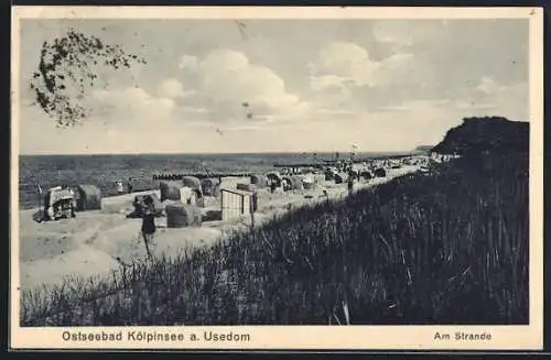 AK Kölpinsee, am Strand