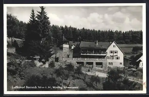AK Berneck / Schwarzwald, Gasthof zur Linde