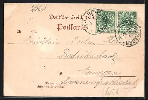 AK Lasbek, Blick zur Mühle, Boot