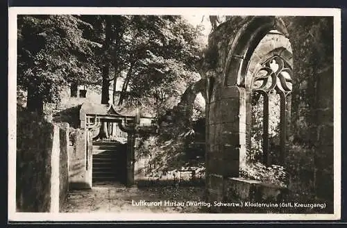 AK Hirsau, Klosterruine, Östlicher Kreuzgang