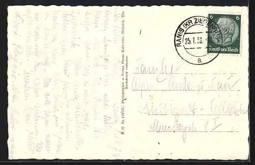 AK Ranis /Thür., Burg Ranis