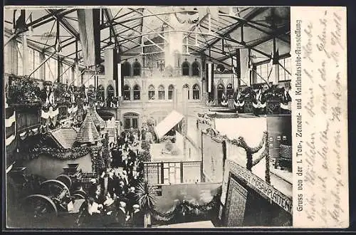 AK Köln, Ton-, Zement- und Kalkindustrie-Ausstellung