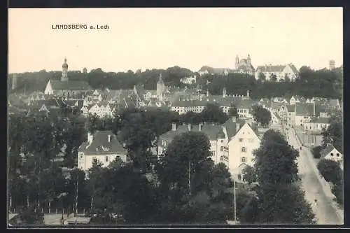 AK Landsberg / Lech, Gesamtansicht