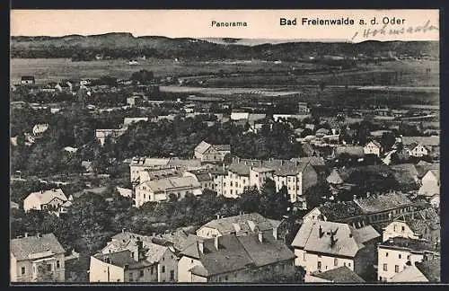 AK Bad Freienwalde a. d. Oder, Der Ortsrand mit Umgebung