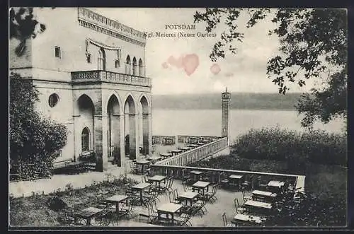 AK Potsdam, Neuer Garten der Kgl. Meierei