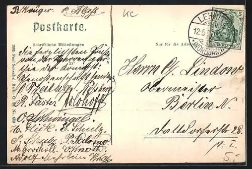 AK Lehnitz, Partie am Kanal