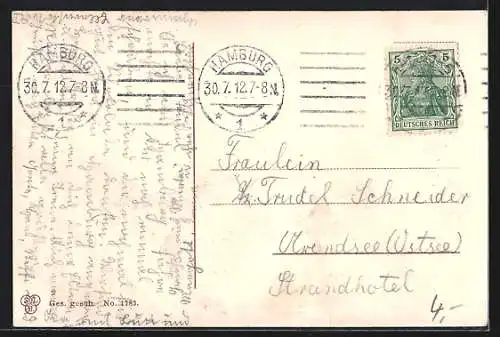 AK Arendsee i. M., Strandpartie mit Strandkörben