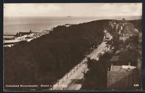 AK Brunshaupten, Strand und Bülow-Weg