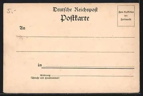 AK Greifswald, Universität mit Garten