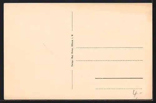 AK Bützow i. M., Blick auf das Rathaus