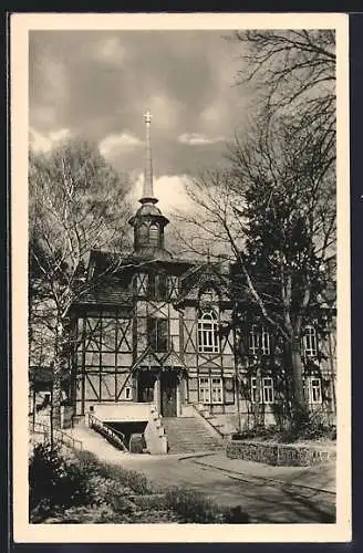 AK Lobetal, Hoffnungstaler Anstalten, Speisesaal, aussen