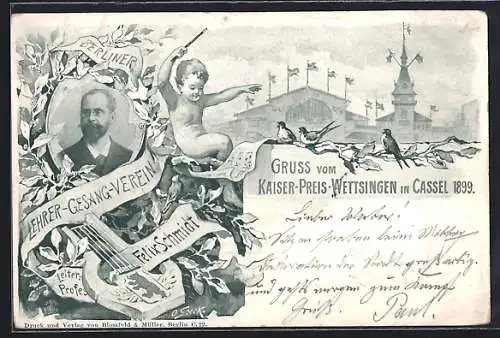 AK Cassel, Kaiser-Preis-Wettsingen 1899