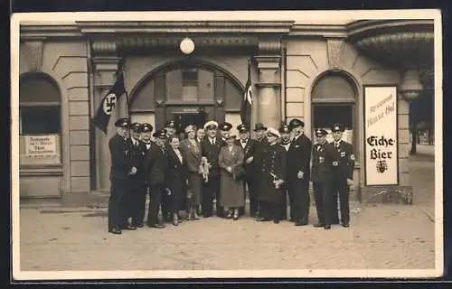 Foto-AK Köln_Neustadt, Restaurant Hansa-Hof, 