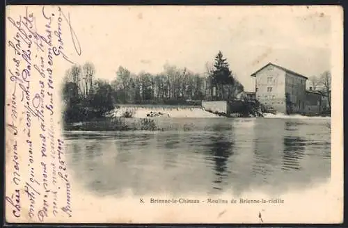 AK Brienne-le-Château, Moulins de Brienne-la-Vieille sur la rivière