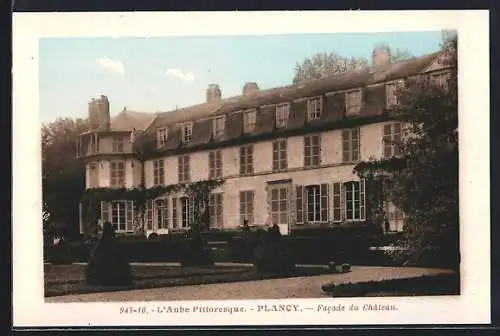 AK Plancy, Facade du Château
