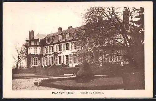 AK Plancy, Facade du château