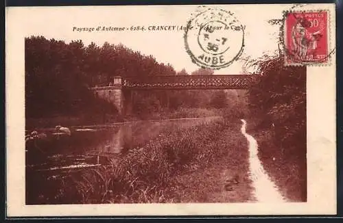 AK Crancey, Passage du canal en automne