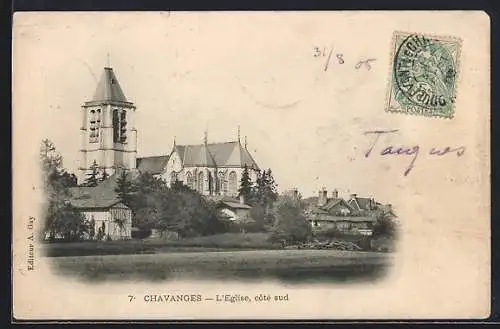 AK Chavanges, L`Eglise, côté sud