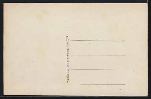 AK Briel-sur-Barse, Église en automne