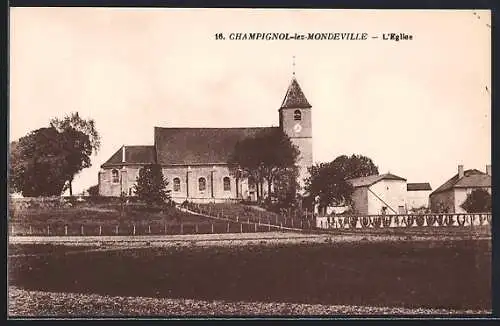 AK Champignol-lez-Mondeville, L`Église