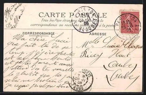 AK Arrentières, Vue Générale