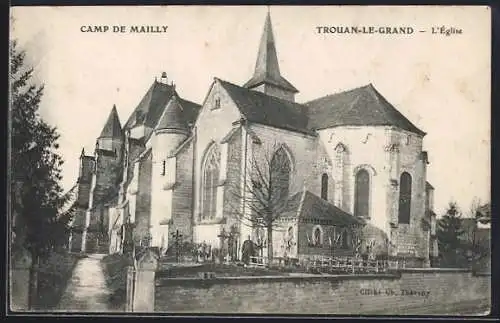 AK Trouan-le-Grand, L`église du camp de Mailly