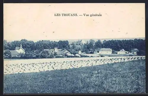 AK Les Trouans, Vue générale
